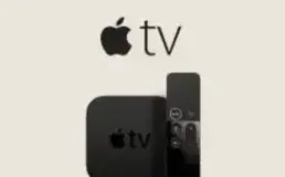 Boîtier Apple TV noir